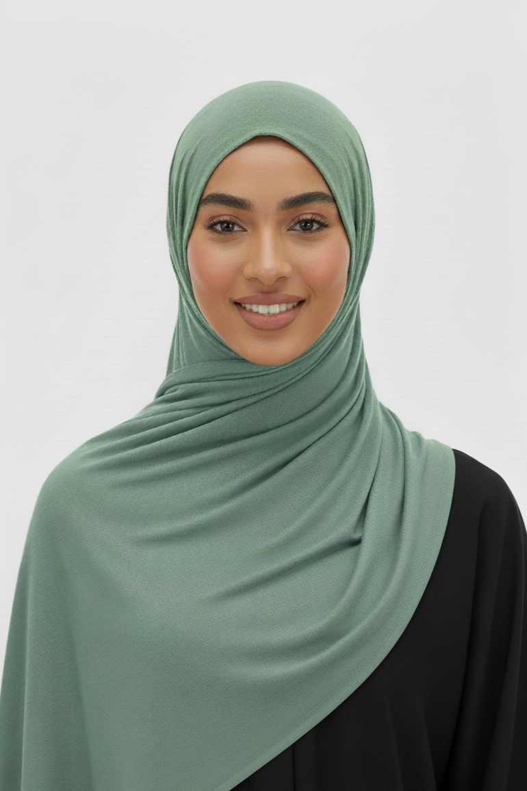 Hijab Jersey Premium Turquía Verde Menta