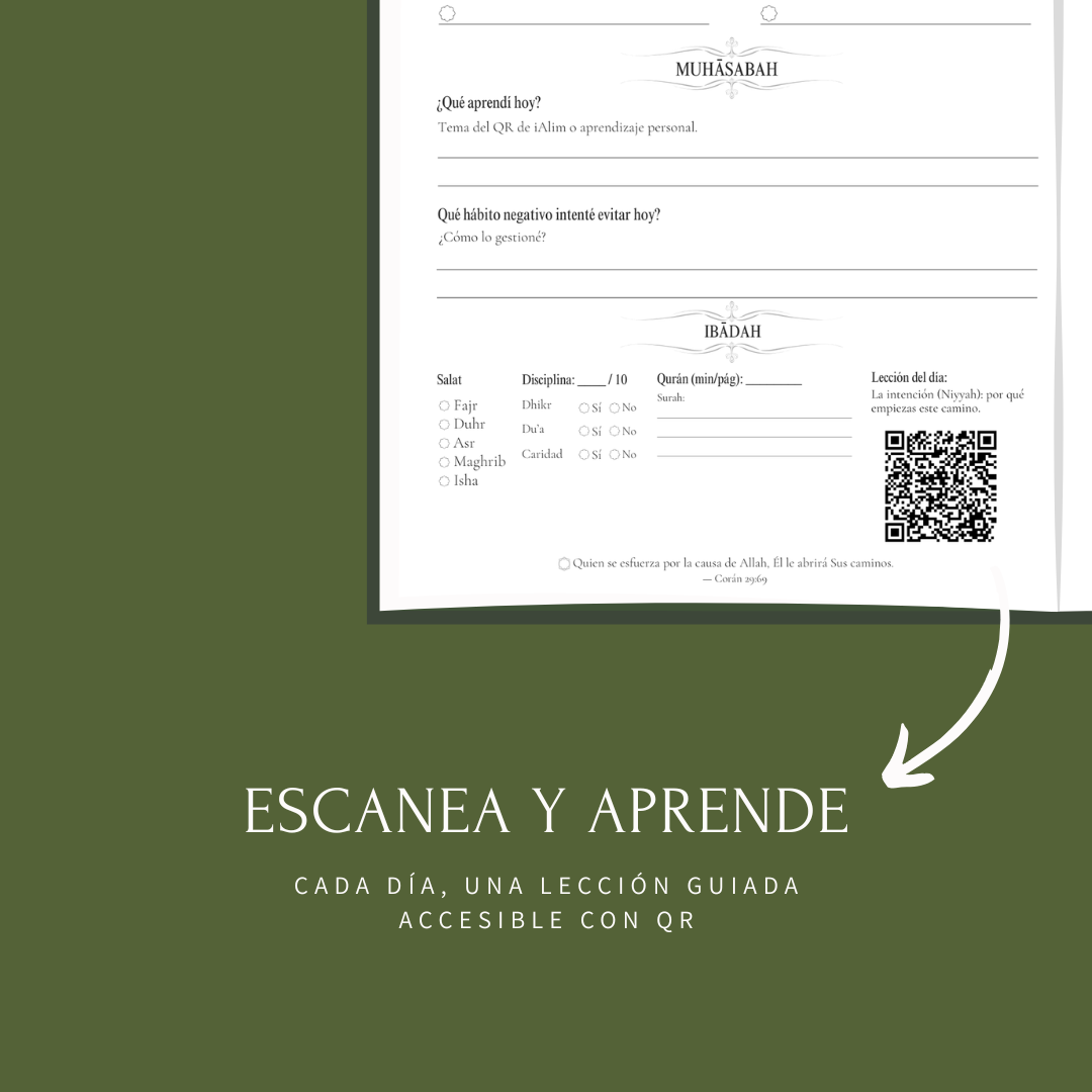 Journal Ialim | Cuarenta días para aumentar tu iman