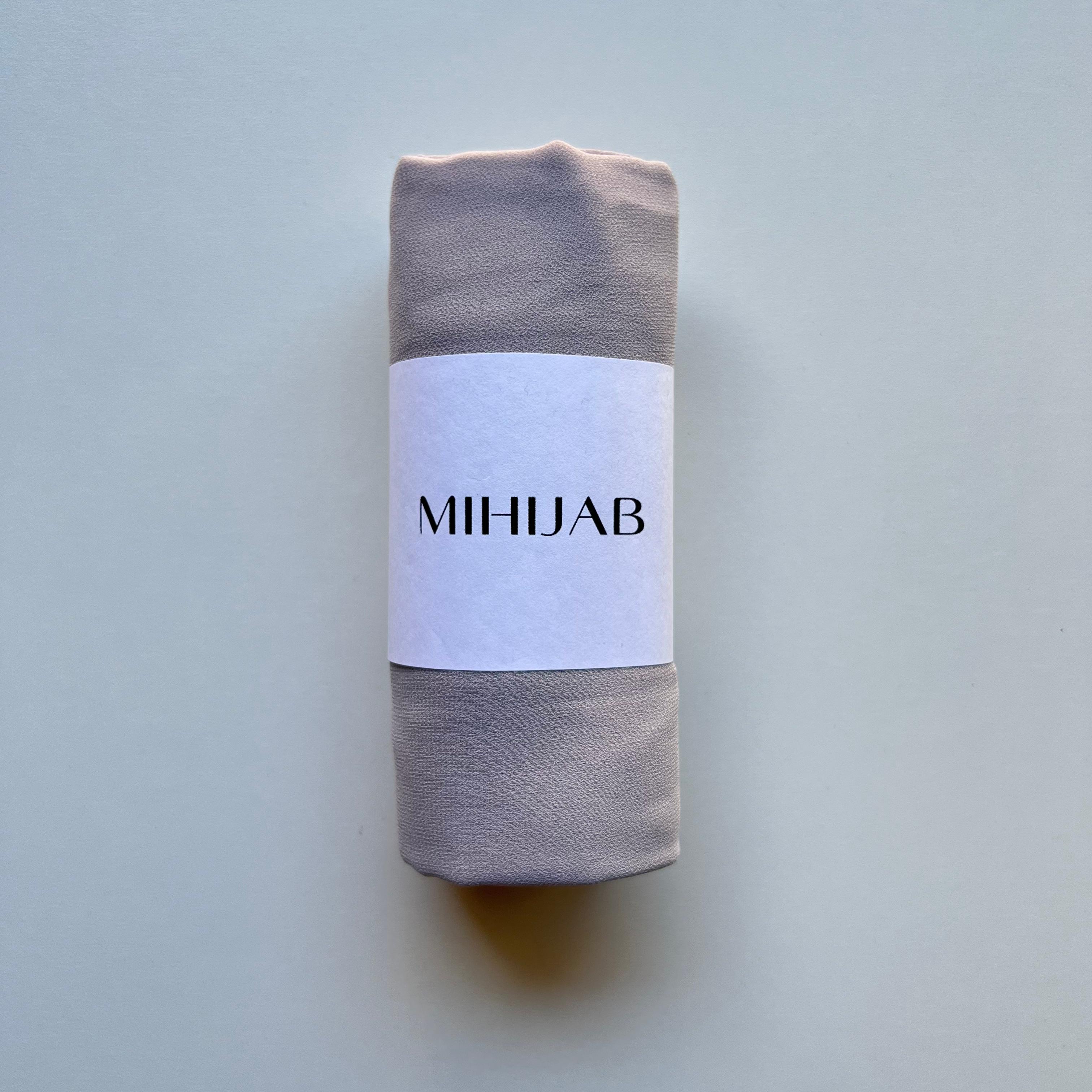 Hijab Chiffon Gris