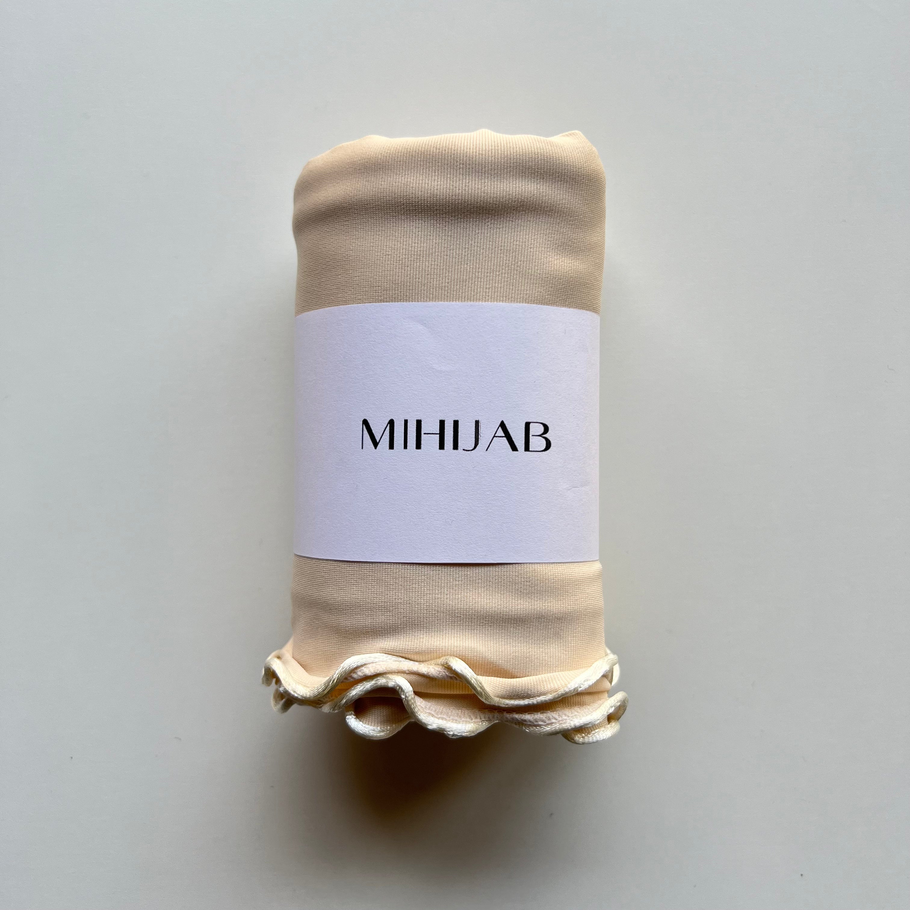 Hijab Lycra Premium Crudo