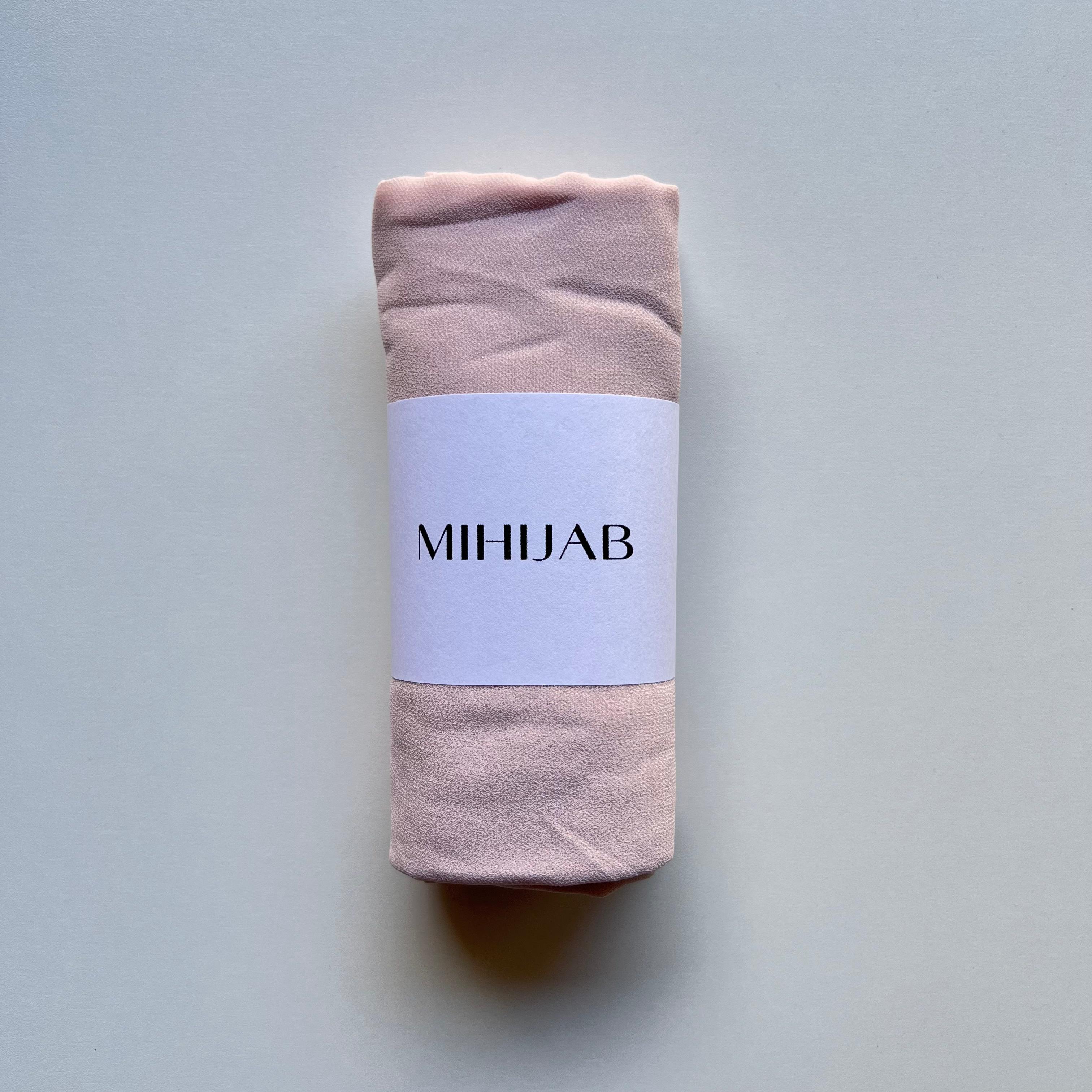 Hijab Chiffon Rosa Palo