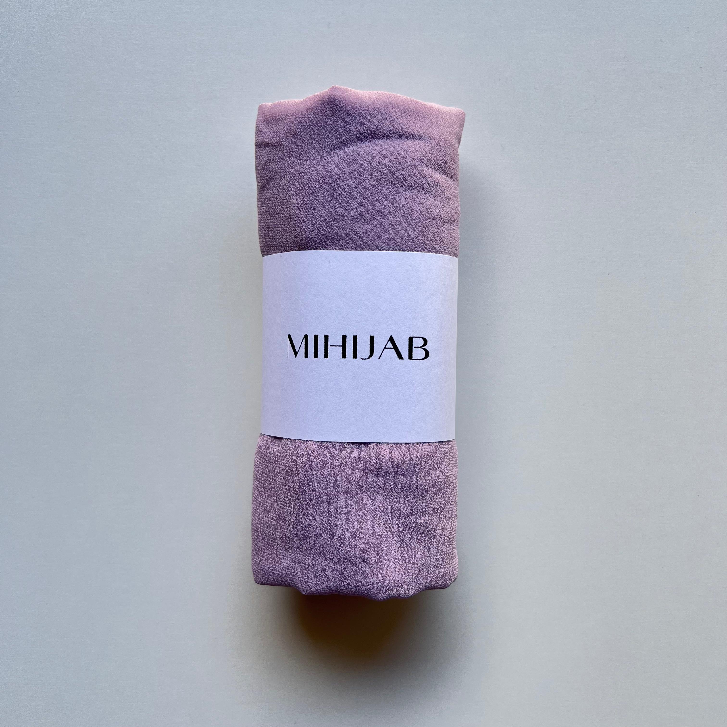Hijab Chiffon Lila Lavanda