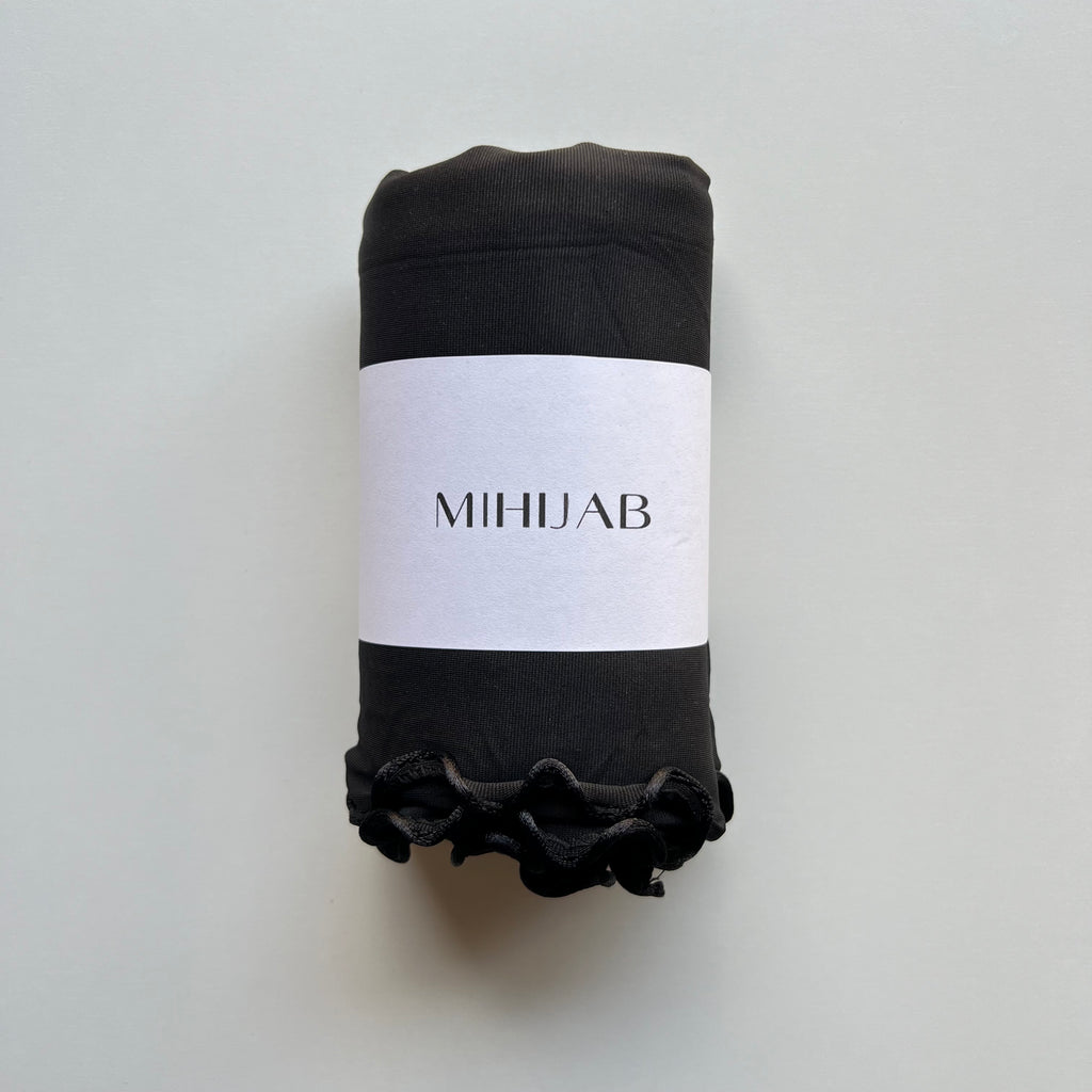 Hijab Lycra Premium Negro