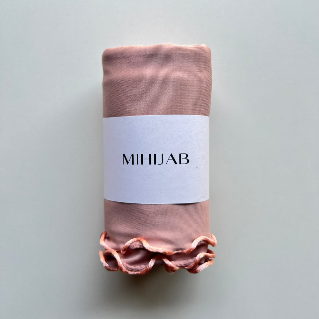 Hijab Lycra Premium Baby Pink