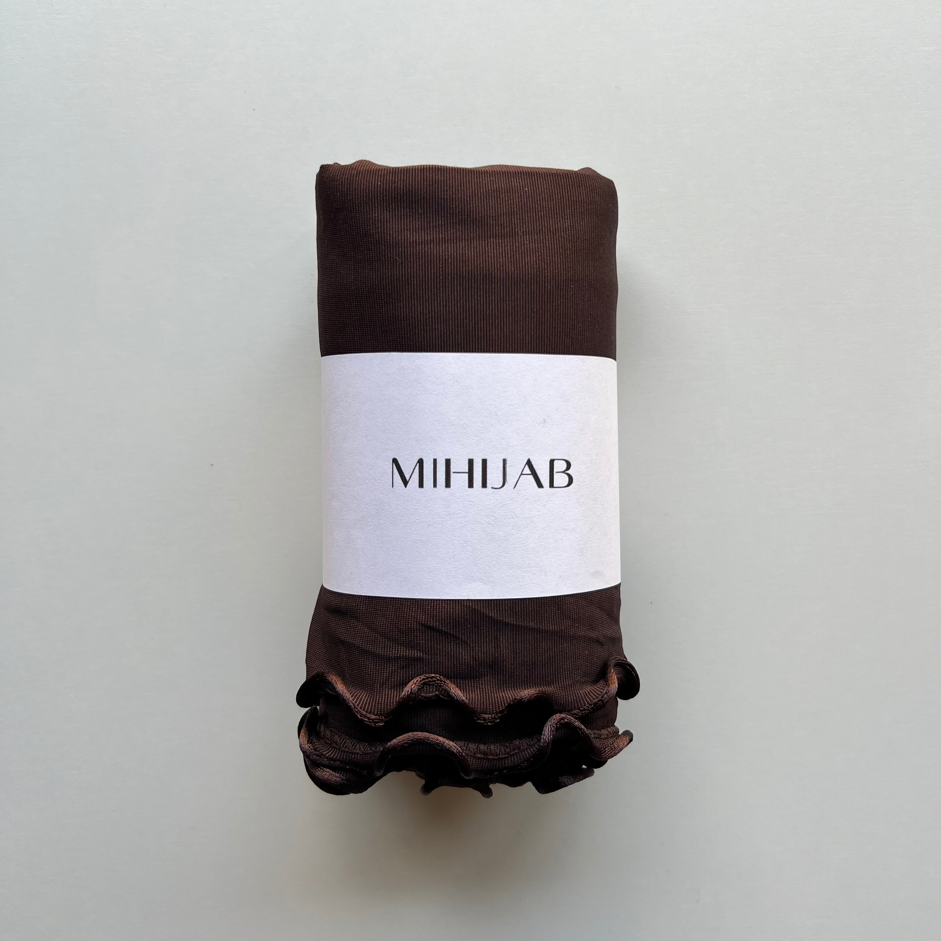 Hijab Lycra Premium Marrón