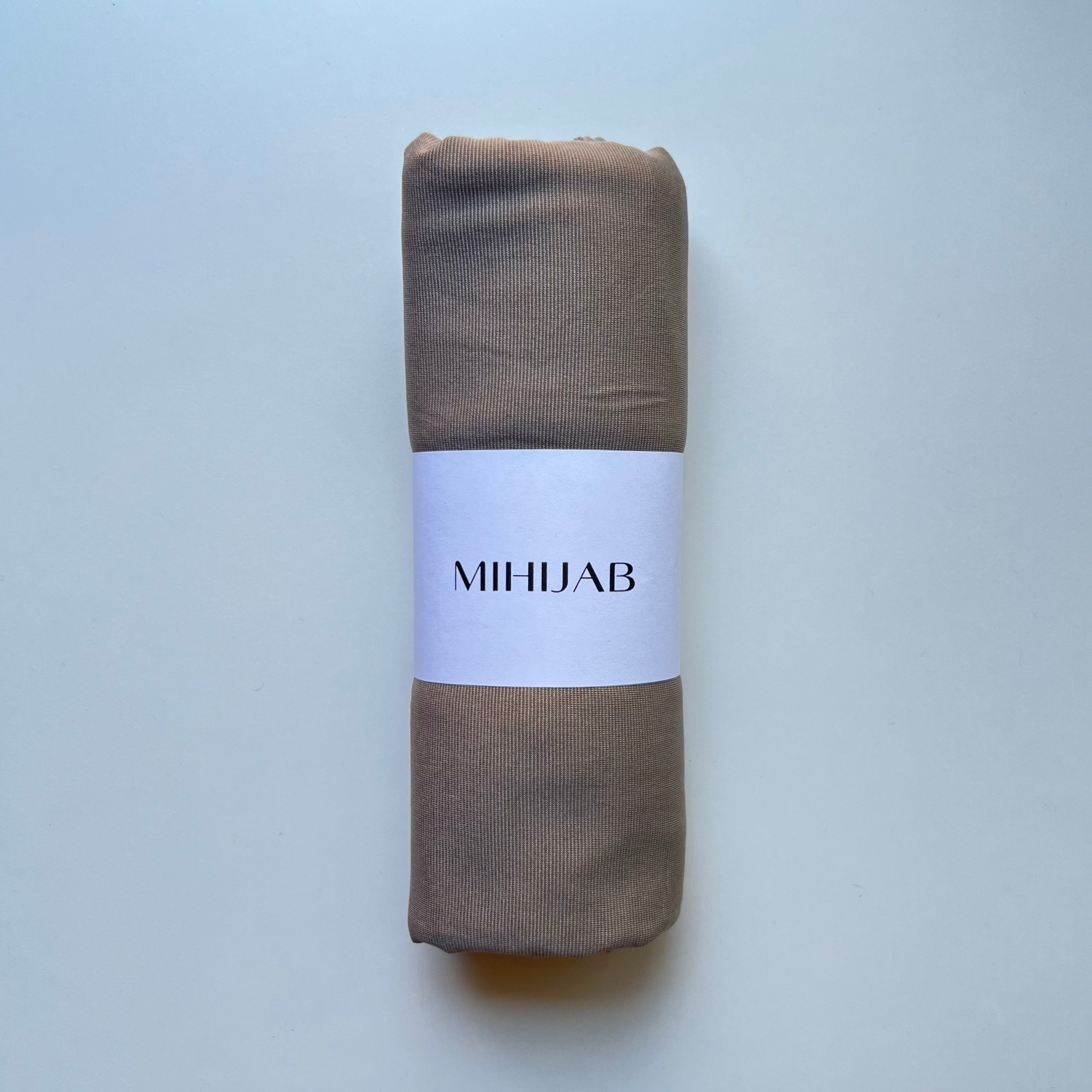Hijab Jersey Premium Turquía Gris Mink