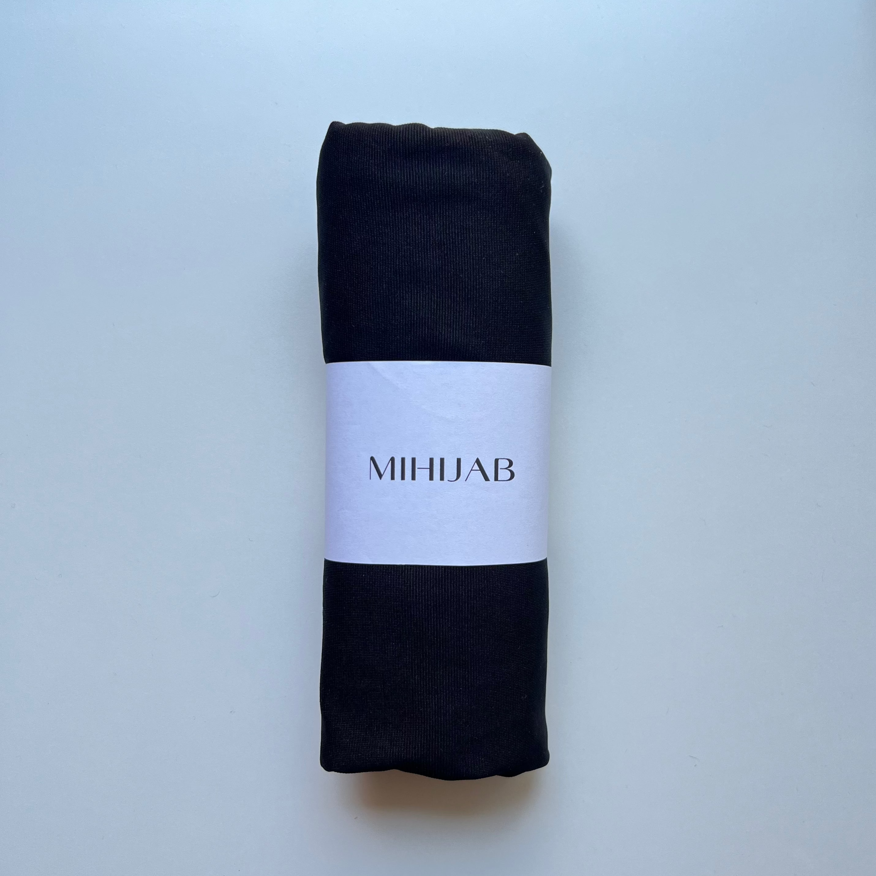 Hijab Jersey Premium Turquía Negro
