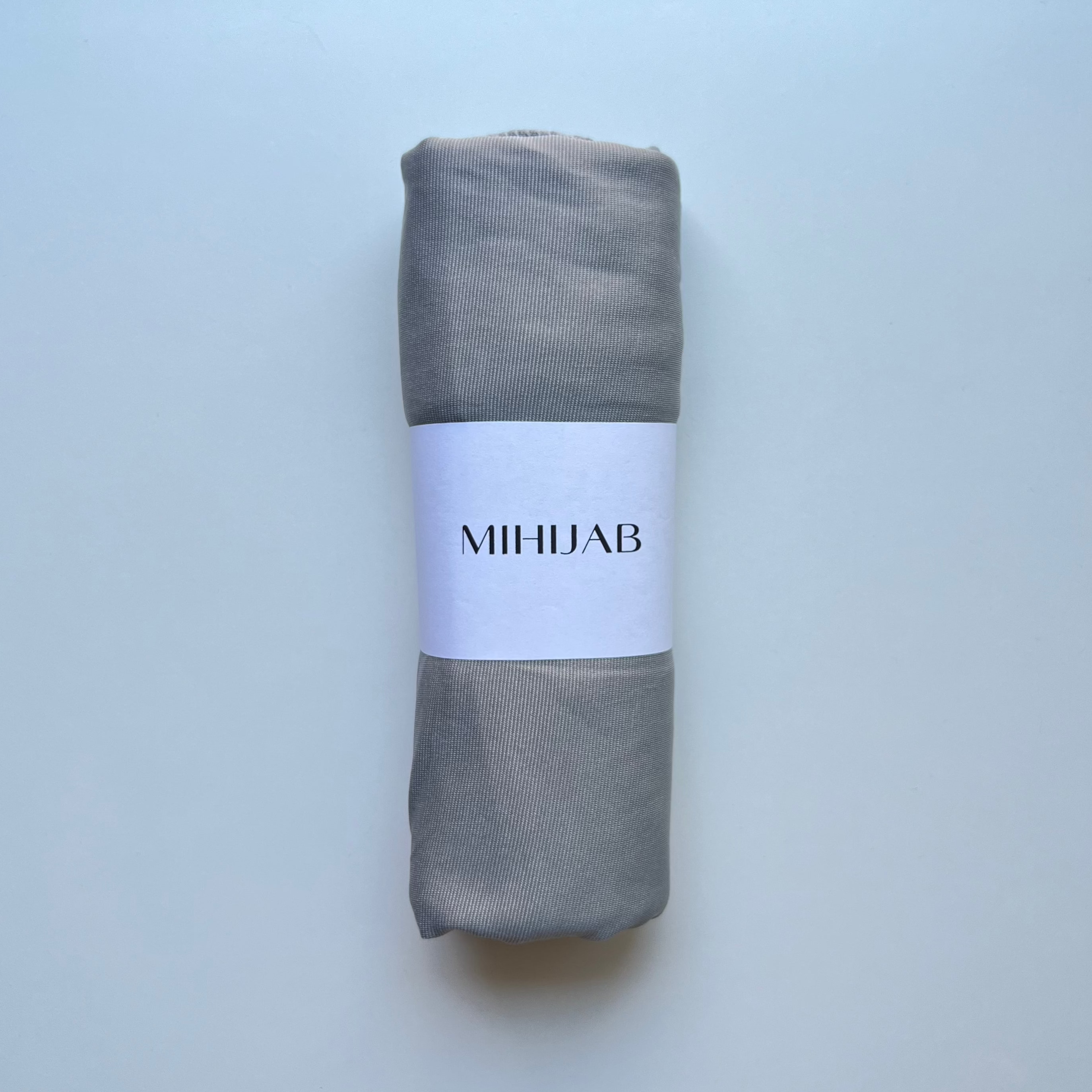 Hijab Jersey Premium Turquía Gris Silver