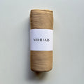 Hijab Jersey Marrón Crema
