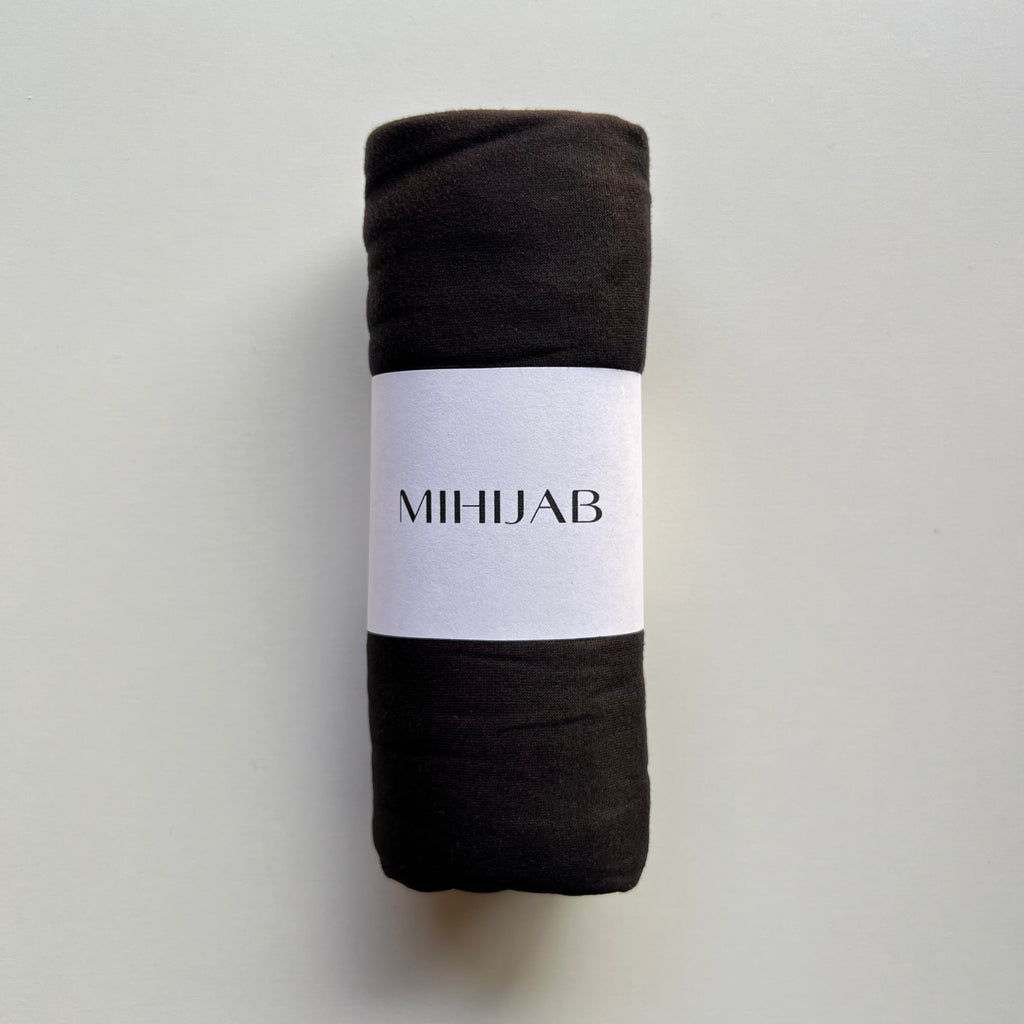 Hijab Jersey Negro