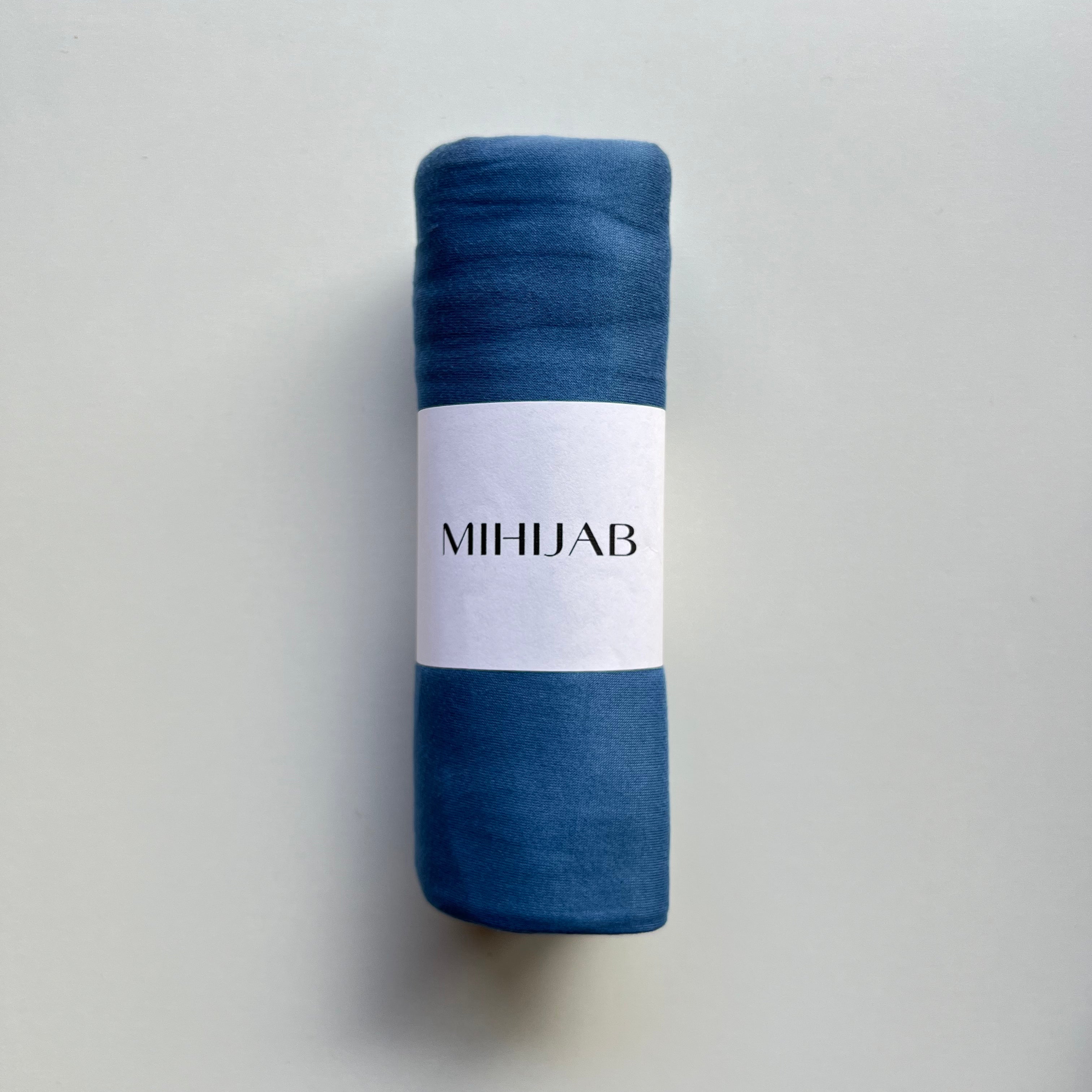 Hijab Jersey Azul