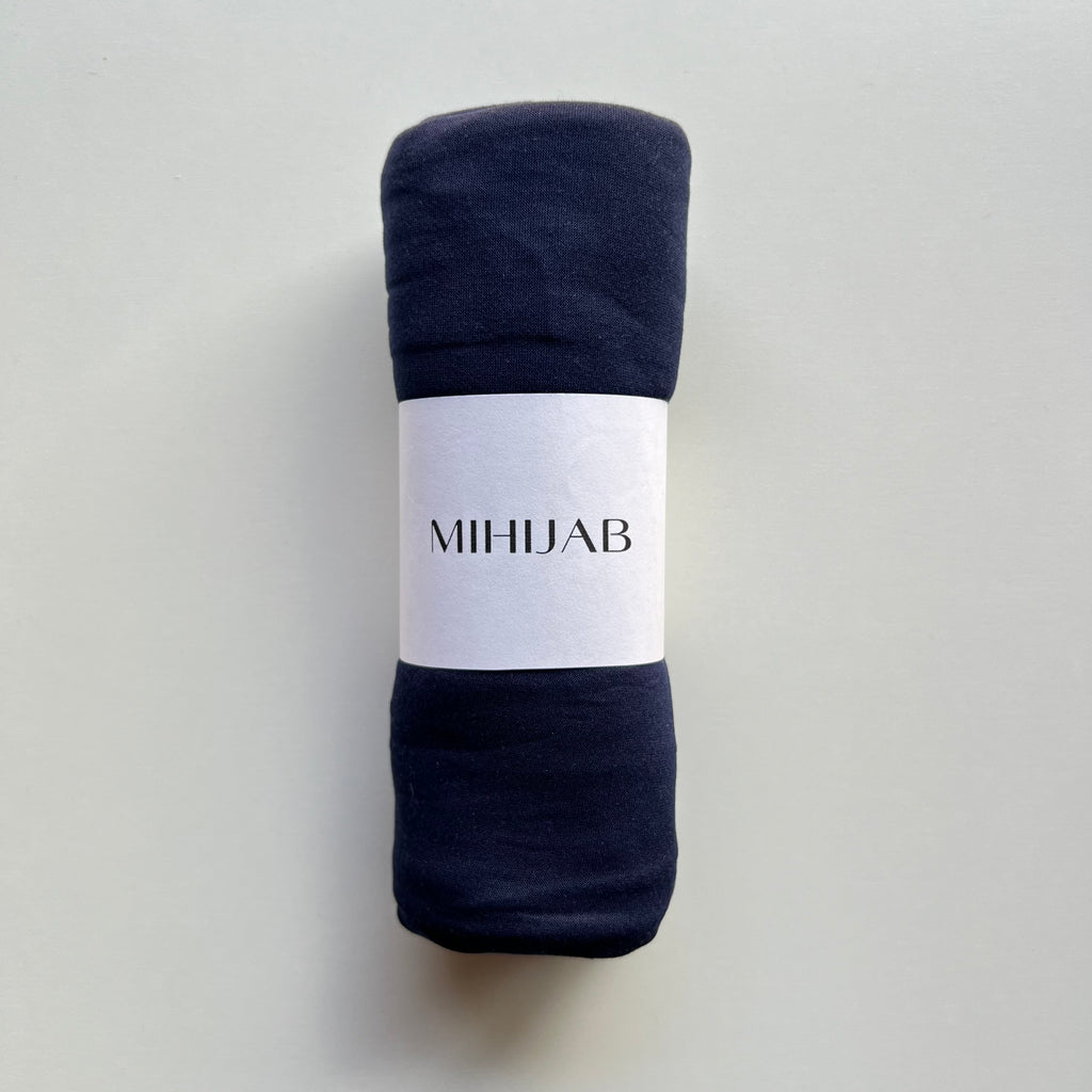 Hijab Jersey Azul Oscuro