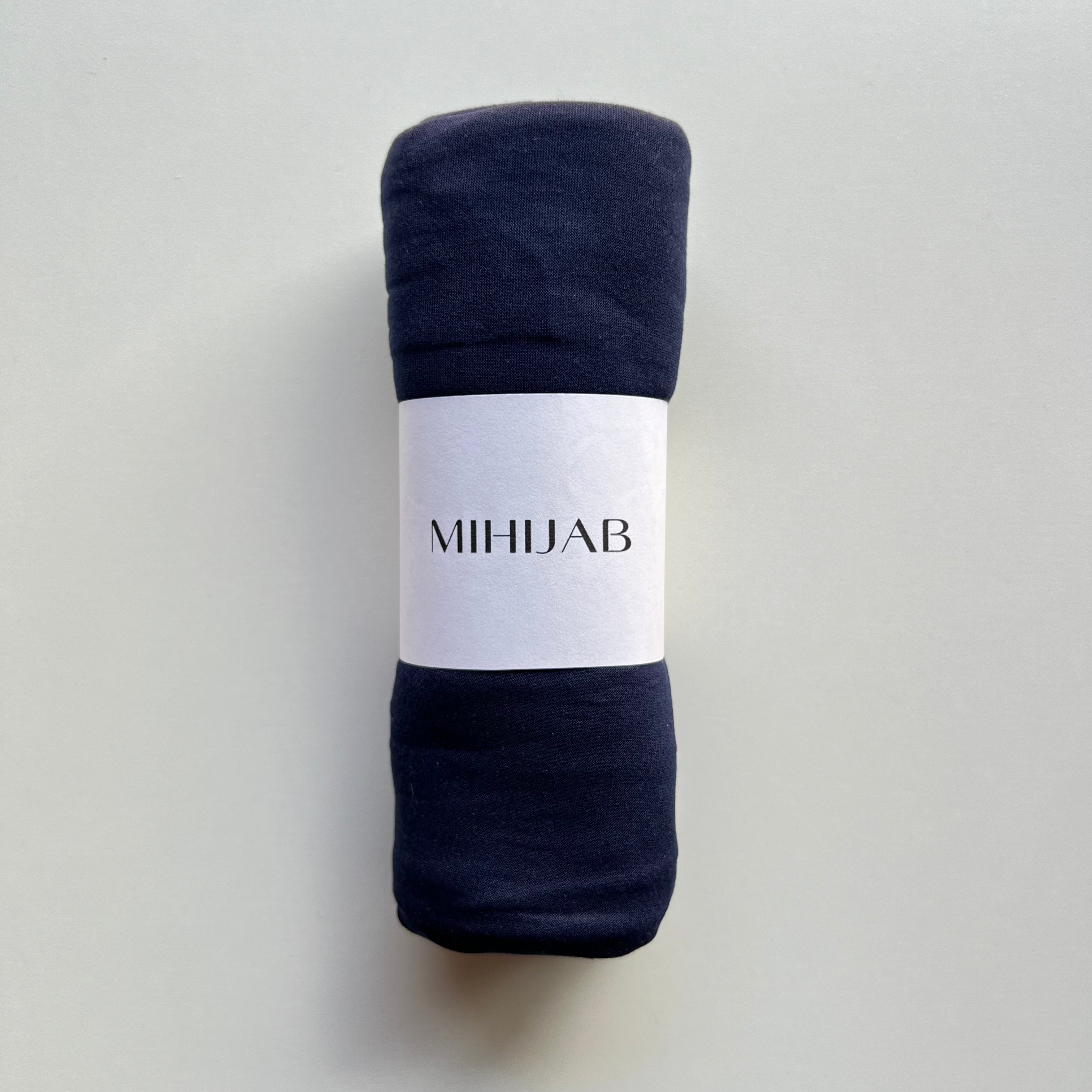 Hijab Jersey Azul Oscuro