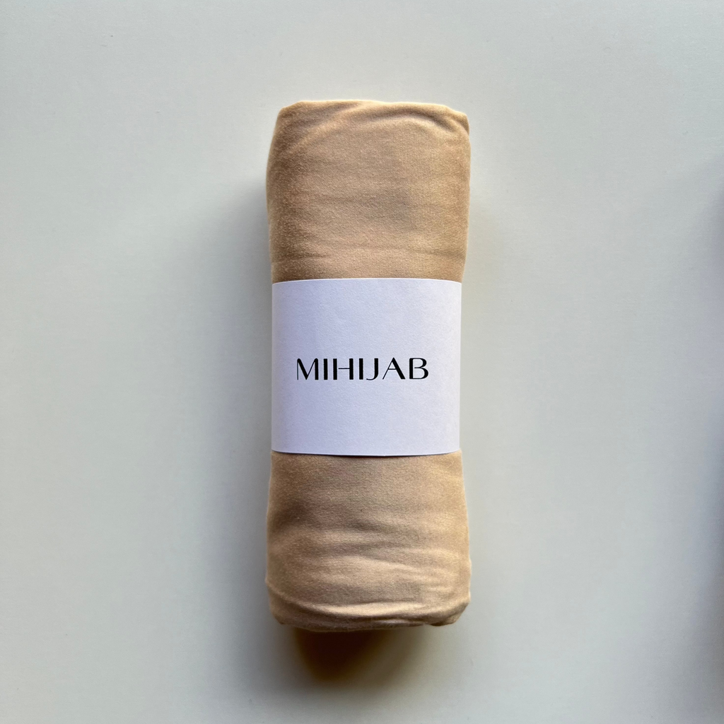 Hijab Jersey Beige