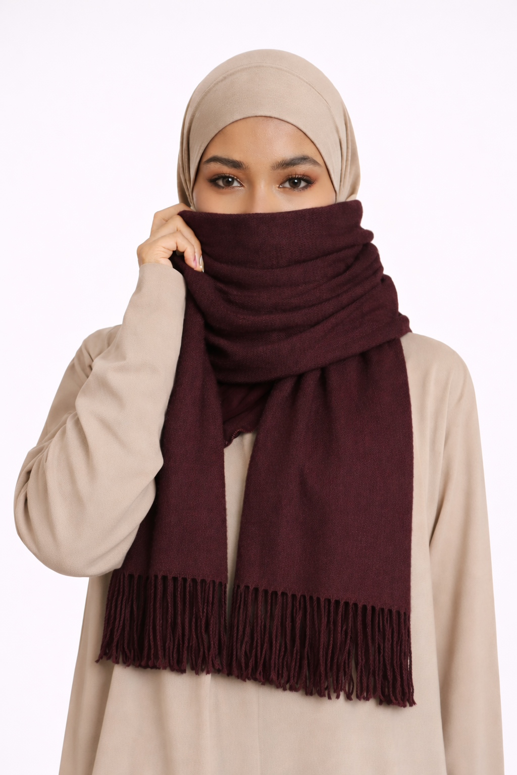 Bufanda Winter Burdeos