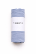 Hijab Chiffon Azul Grisáceo
