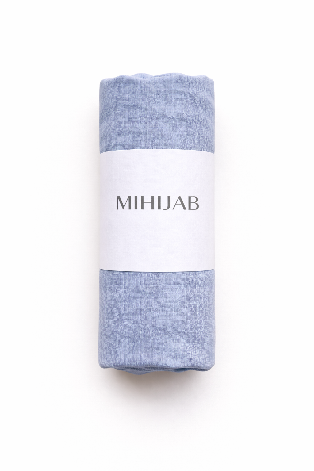 Hijab Chiffon Azul Grisáceo