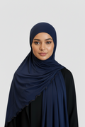 Hijab Lycra Premium Azul Marino