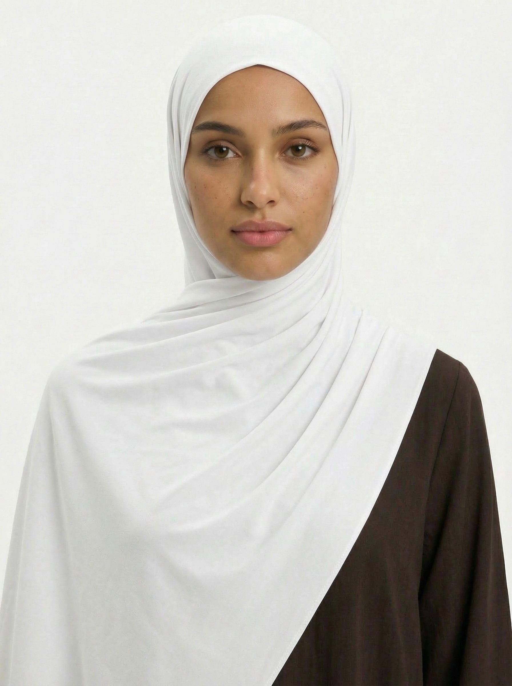 Hijab Jersey Liquid Premium – Pure White