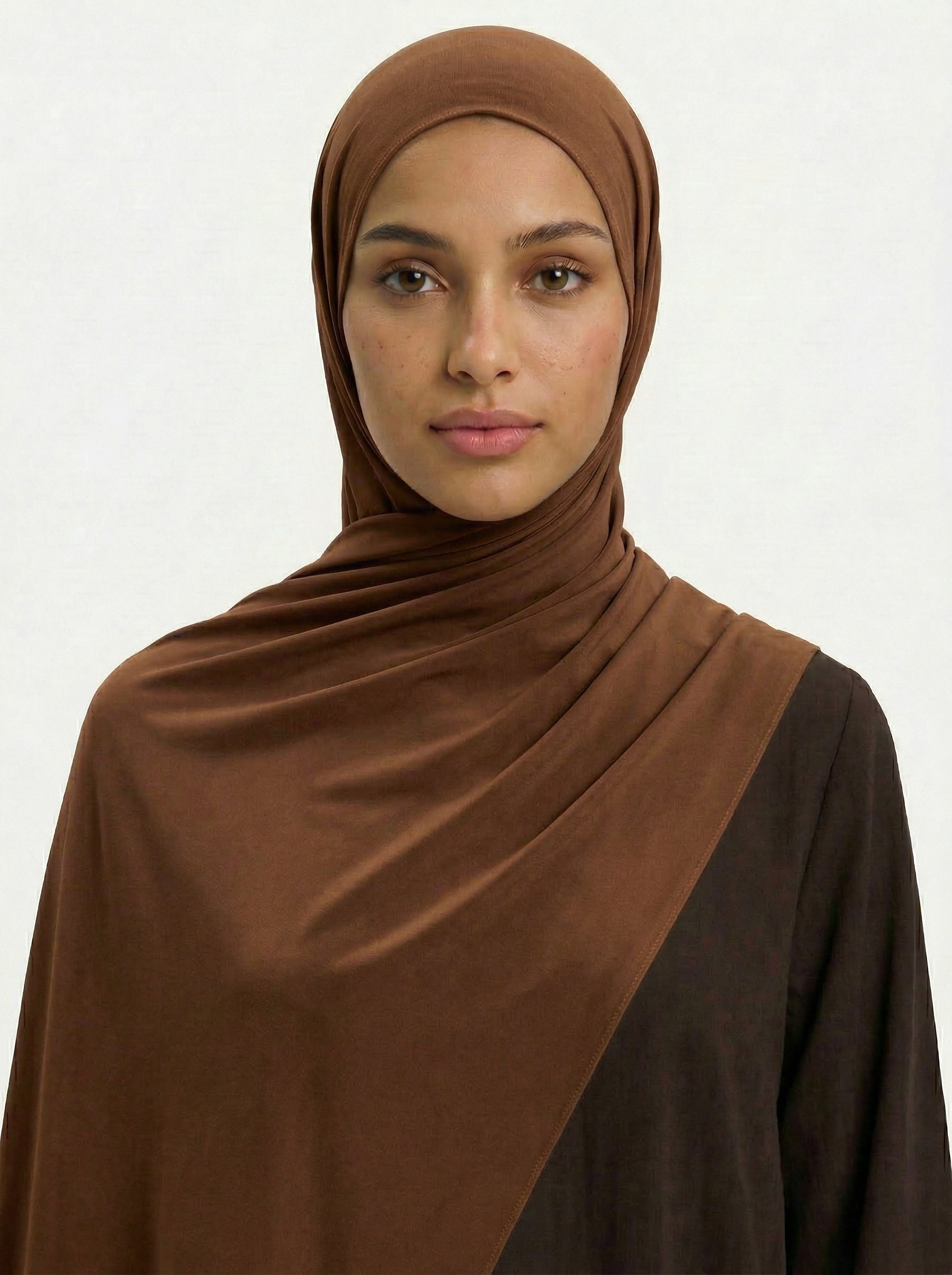 Hijab Jersey Liquid Premium – Dark Cocoa