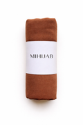 Hijab Chiffon Marrón Chocolate