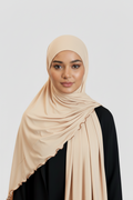 Hijab en lycra brut de qualité supérieure