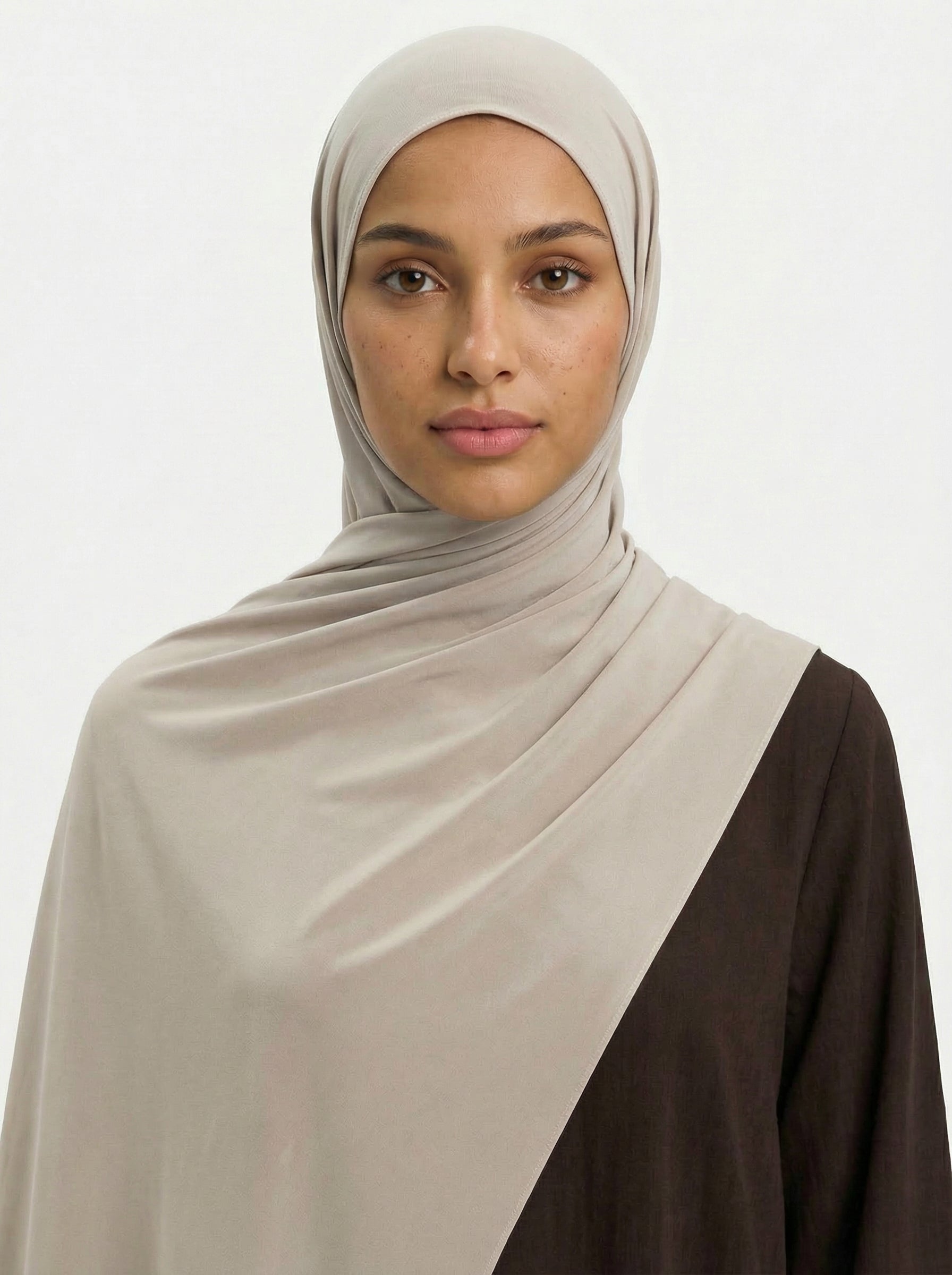 Hijab Jersey Liquid Premium – Soft Stone