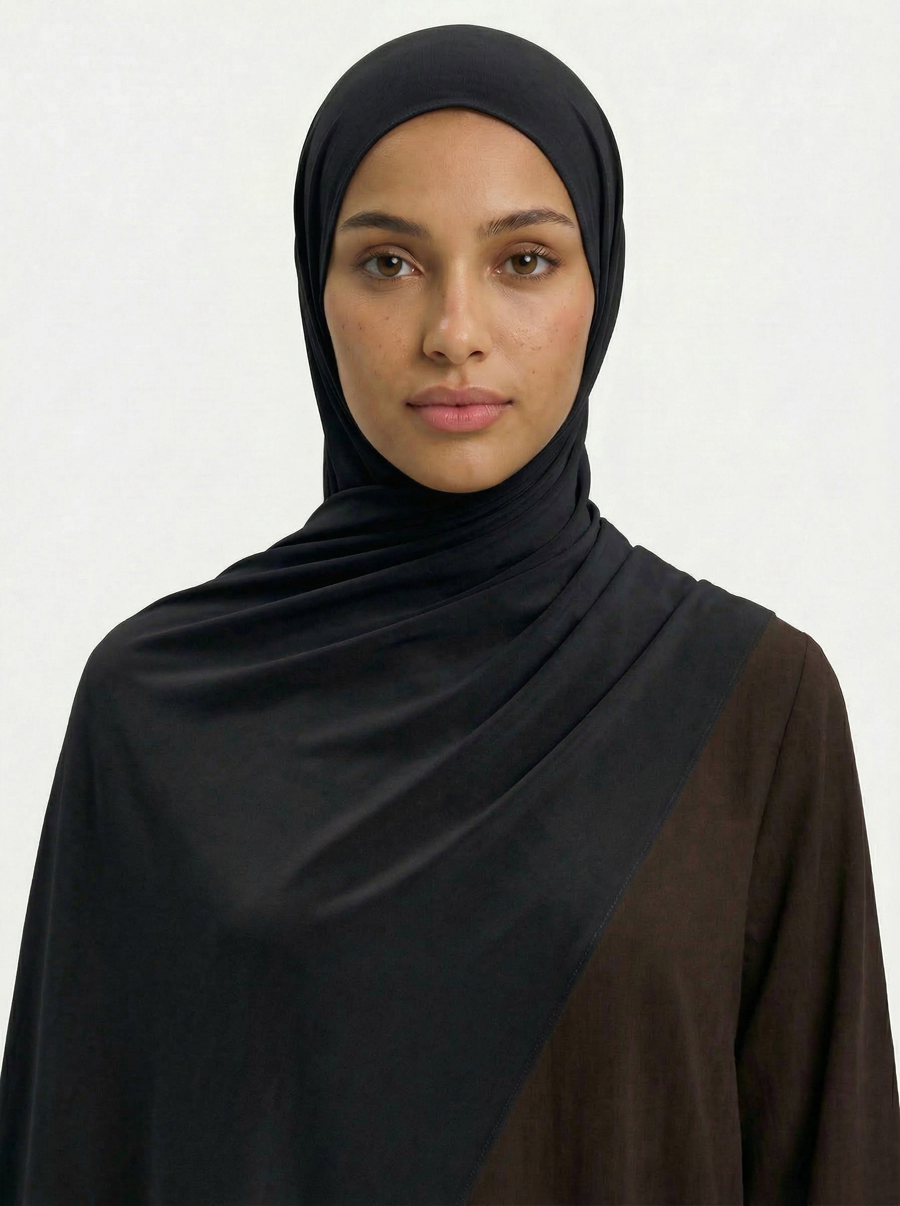 Hijab Jersey Liquid Premium – Midnight Black
