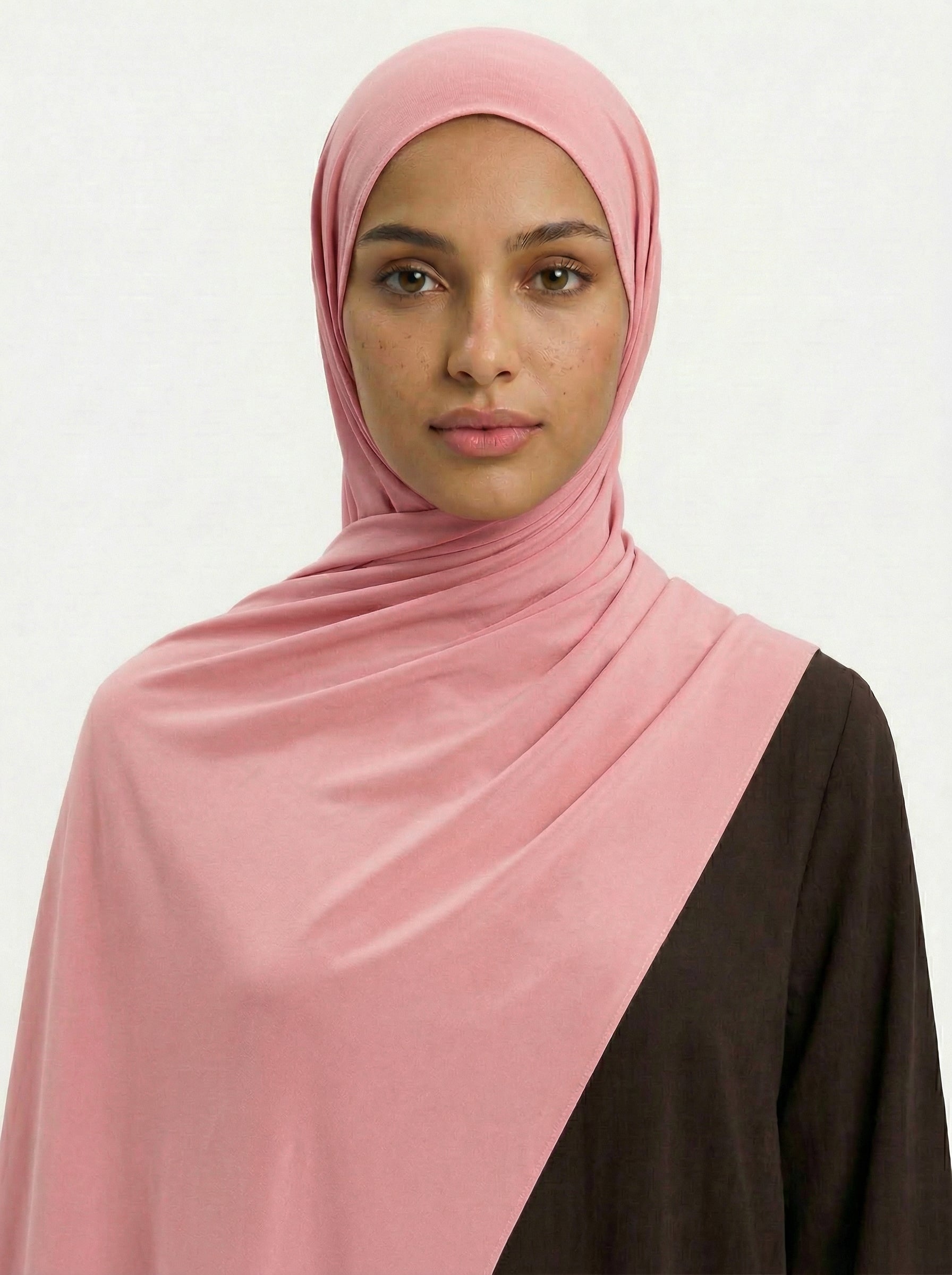 Hijab Jersey Liquid Premium – Dusty Pink